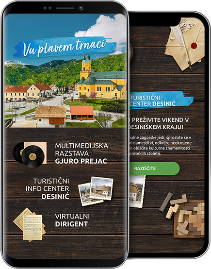 Vu plavem trnaci mobile app